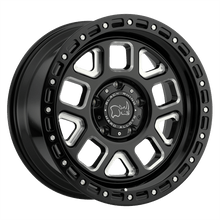 Charger l'image dans la galerie, 1895ALP005140M78 - Black Rhino Alpine 18X9.5 5X139.7  0mm Gloss Black W/ Milled Spokes - Black Rhino Wheels Canada