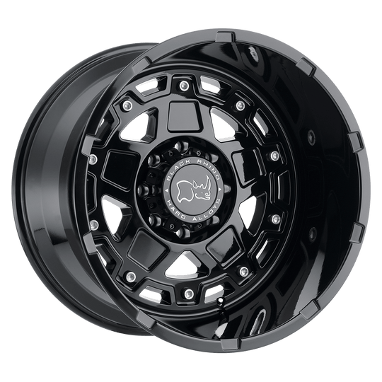 1795CBT068170B25 - Black Rhino Combat 17X9.5 8X170  6mm Gloss Black - Black Rhino Wheels Canada