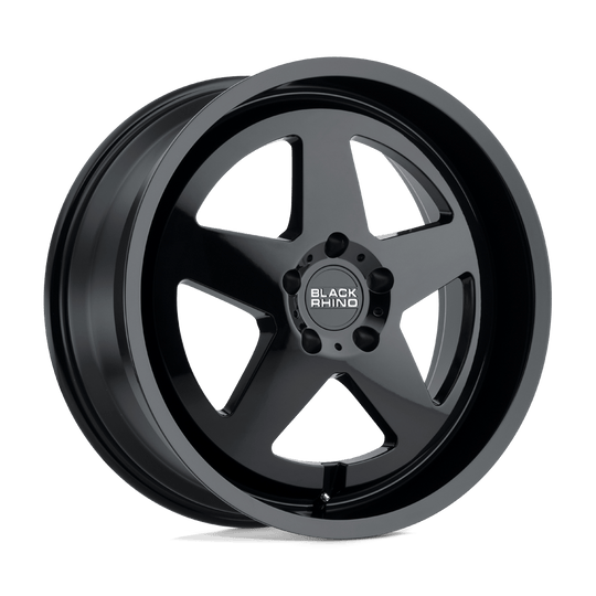 2085SVR305127B71 - Black Rhino Crossover 20X8.5 5X127  30mm Gloss Black - Black Rhino Wheels Canada