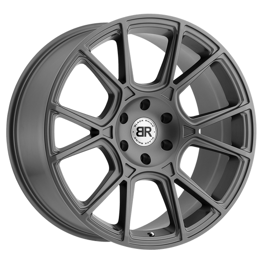2410MLA356135G87 - Black Rhino Mala 24X10 6X135  35mm Matte Gunmetal - Black Rhino Wheels Canada