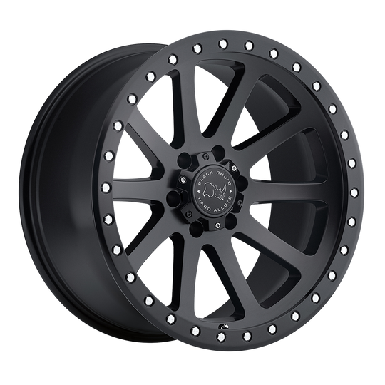 1890MNT125150M10 - Black Rhino Mint 18X9 5X150  12mm Matte Black - Black Rhino Wheels Canada