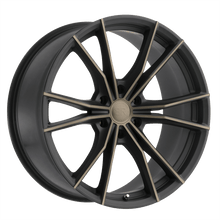 Load image into Gallery viewer, 1885ZON355120M76 - Black Rhino Zion 18X8.5 5X120  35mm Matte Black W/ Machined Face &amp; Dark Matte Tint - Black Rhino Wheels Canada