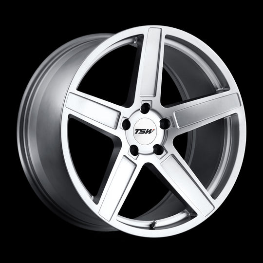 2085ASC355120S76 - TSW Ascent 20X8.5 5X120  35mm Matte Titanium Silver - TSW Wheels Canada