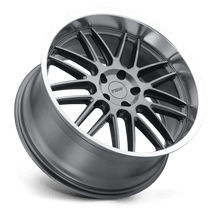 Charger l'image dans la galerie, 1911AVA385120G76 - TSW Avalon 19X11 5X120  38mm Gunmetal W/ Brushed Gunmetal Face &amp; Machined Lip - TSW Wheels Canada