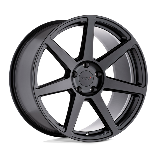 2090BMT205120B76 - TSW Blanchimont 20X9 5X120  20mm Semi Gloss Black - TSW Wheels Canada