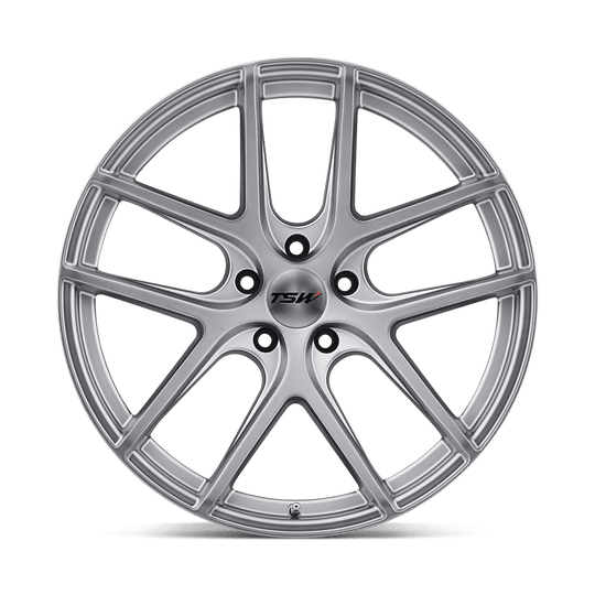 2090GNV155120S76 - TSW Geneva 20X9 5X120  15mm Matte Titanium Silver - TSW Wheels Canada