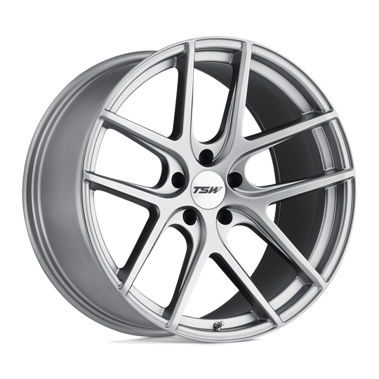1990GNV305114S76 - TSW Geneva 19X9 5X114.3  30mm Matte Titanium Silver - TSW Wheels Canada