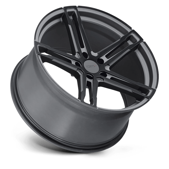 1985MEC155114M76 - TSW Mechanica 19X8.5 5X114.3  15mm Matte Gunmetal W/ Matte Black Face - TSW Wheels Canada
