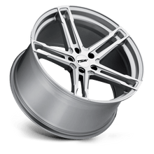 Load image into Gallery viewer, 1885MEC425112S72 - TSW Mechanica 18X8.5 5X112  42mm Silver W/ Mirror Cut Face - TSW Wheels Canada