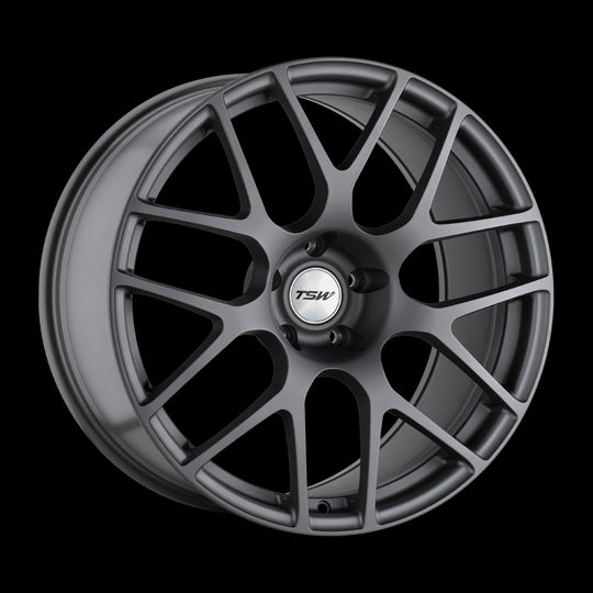 2211NUR255120G76 - TSW Nurburgring 22X11 5X120  25mm Matte Gunmetal - TSW Wheels Canada