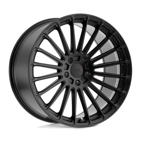 1885TUR425108M72 - TSW Turbina 18X8.5 5X108  42mm Matte Black - TSW Wheels Canada
