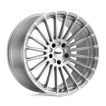 Charger l'image dans la galerie, 2090TUR355120S76 - TSW Turbina 20X9 5X120  35mm Titanium Silver W/ Mirror Cut Face - TSW Wheels Canada
