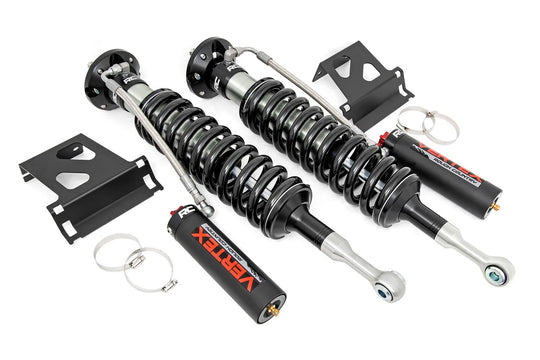 689034 Vertex 2.5 Adjustable Coilovers - Front - 3.5" - Toyota Tundra (07-21) Rough Country Canada