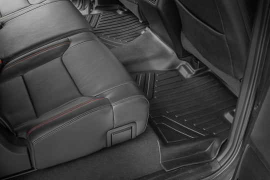 M-71770 Floor Mats - FR & RR - CrewMax - Toyota Tundra 2WD/4WD (2014-2021) Rough Country Canada