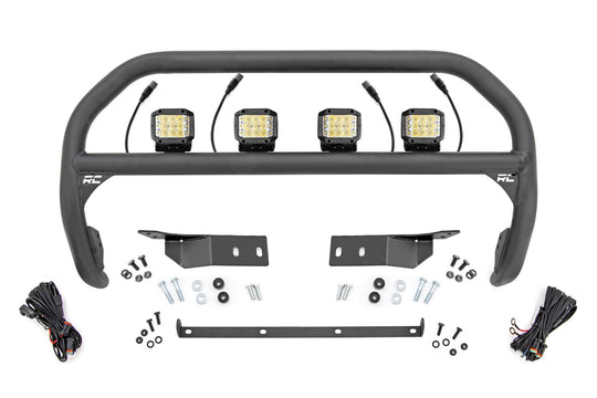 75006 Nudge Bar - 3 Inch Wide Angle Led (x4) - Toyota Tundra (07-21) Rough Country Canada