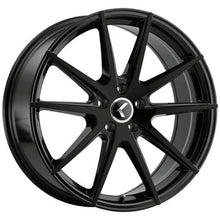 Load image into Gallery viewer, KR193-7865GB38 - Kraze Turismo 17X8 5X114.3 /  ET 38mm Gloss Black - Kraze Wheels Canada