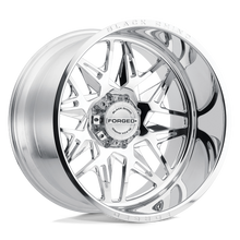 Charger l'image dans la galerie, 2414TWS-68180P25L - Black Rhino Twister 24X14 8X180 -76 mm Polished Directional - Black Rhino Wheels Canada