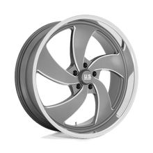 Load image into Gallery viewer, U133249061+01R - US Mag U133 Desperado 24X9 5X120.65  1mm Anthracite Milled Diamond Cut Milled - US Mag Wheels Canada