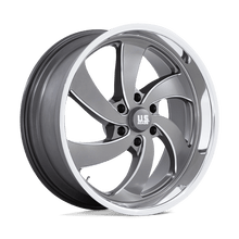 Load image into Gallery viewer, U133229077+25R - US Mag U133 Desperado 22X9 6X139.7  25mm Anthracite Milled Diamond Cut Milled - US Mag Wheels Canada