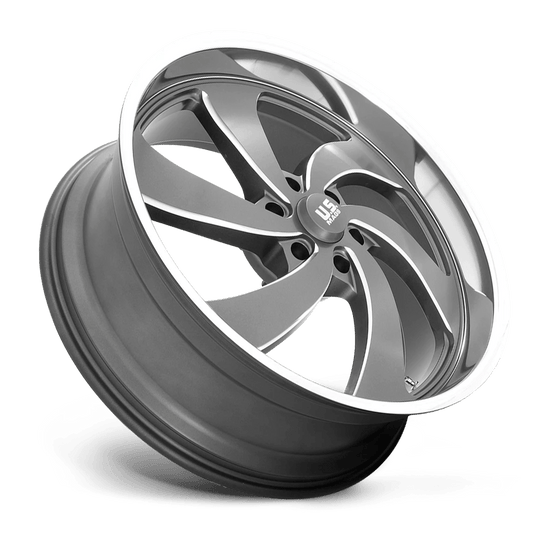U133249077+25 - US Mag U133 Desperado 24X9 6X139.7  25mm Anthracite Milled Diamond Cut Milled - US Mag Wheels Canada