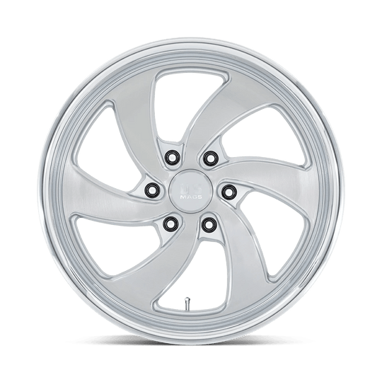 U1342095D8+01R - US Mag U134 Desperado 20X9.5 6X139.7  1mm Silver Brushed Face Milled Diamond Cut Milled - US Mag Wheels Canada