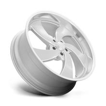 Load image into Gallery viewer, U134220573+01R - US Mag U134 Desperado 22X10.5 5X127  1mm Silver Brushed Face Milled Diamond Cut Milled - US Mag Wheels Canada