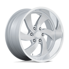 Load image into Gallery viewer, U1342095D8+01L - US Mag U134 Desperado 20X9.5 6X139.7  1mm Silver Brushed Face Milled Diamond Cut Milled - US Mag Wheels Canada