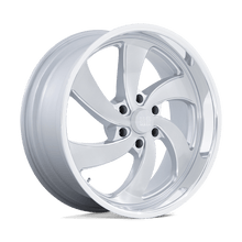 Load image into Gallery viewer, U134229089+25R - US Mag U134 Desperado 22X9 6X135  25mm Silver Brushed Face Milled Diamond Cut Milled - US Mag Wheels Canada
