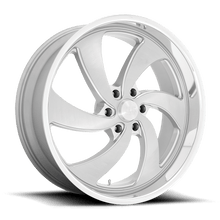 Charger l'image dans la galerie, U134249089+25 - US Mag U134 Desperado 24X9 6X135  25mm Silver Brushed Face Milled Diamond Cut Milled - US Mag Wheels Canada