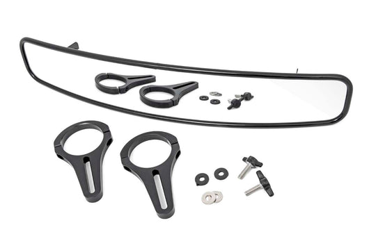 99006 UTV Rear View Mirror - Convex - 17" x 3" - 2" Mount Rough Country Canada