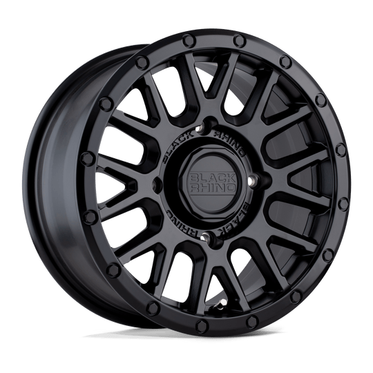 1470LPZ514110M80 - Black Rhino LA Paz 14X7 4X110  51mm Matte Black - Black Rhino Wheels Canada