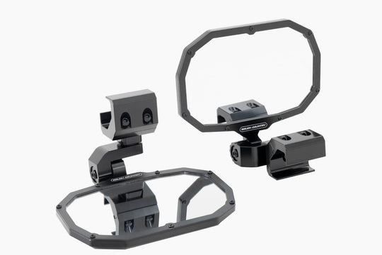 99208 UTV Aluminum Side View Mirrors - Vertical Rough Country Canada