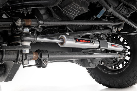 8749170 V2 Steering Stabilizer - Dual - 2-8 Inch Lift - Ford Super Duty (05-22) Rough Country Canada