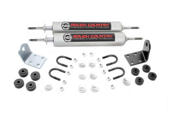 8733630 N3 Steering Stabilizer - Dual - Ford Bronco/F-100 4WD (1977-1979) Rough Country Canada