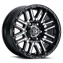 Load image into Gallery viewer, 348-6883GBMF0 - Vision 348 Nexus 16X8 6X139.7 0mm Gloss Black Machined Face - Vision Wheels Canada