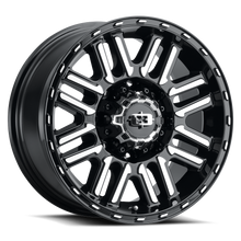 Load image into Gallery viewer, 348-6870GBMF0 - Vision 348 Nexus 16X8 8X170 0mm Gloss Black Machined Face - Vision Wheels Canada