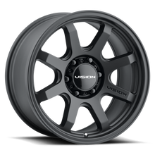 Load image into Gallery viewer, 351-7883SB-10 - Vision 351 Flow UTV 17X8.5 6X139.7 -10mm Satin Black - Vision Wheels Canada