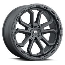 Load image into Gallery viewer, 405H7810SB30 - Vision 405 Korupt 17X8 5X110 30mm Satin Black - Vision Wheels Canada