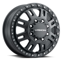 Load image into Gallery viewer, 408A7680SBF - Vision 408 MANX 2 17X6.5 8X200 121.35mm Satin Black - Vision Wheels Canada