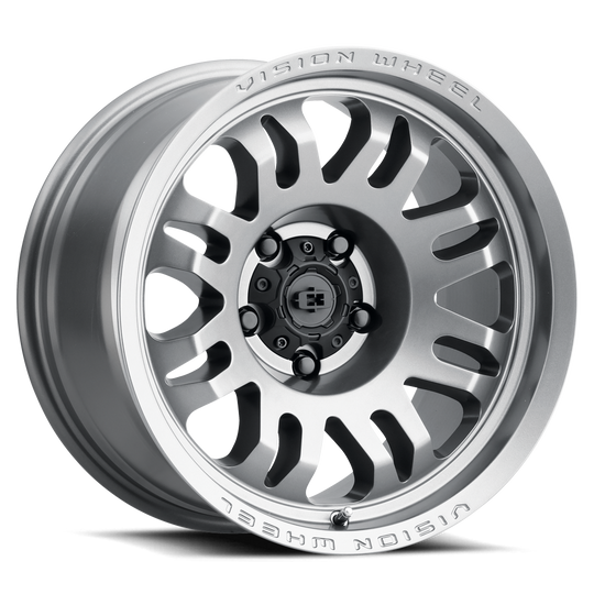 409-29587SG12 - Vision 409 Inferno 20X9.5 8X180 12mm Satin Grey - Vision Wheels Canada