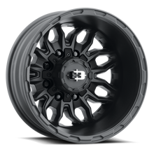 Load image into Gallery viewer, 410-7681SBR - Vision 410 Korupt 17X6.5 8X165.1 -143.35mm Satin Black - Vision Wheels Canada
