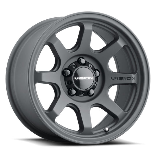 351-2985SB10 - Vision 351 Flow UTV 20X9 5X139.7 10mm Satin Black - Vision Wheels Canada