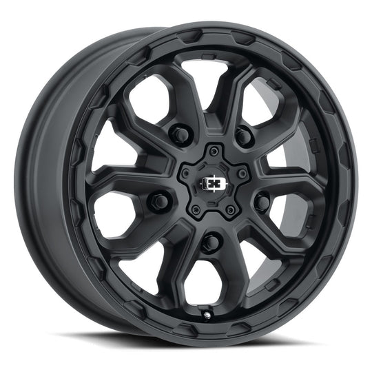 410-7763SB45 - Vision 410 Korupt 17X7.5 6X130 45mm Satin Black - Vision Wheels Canada