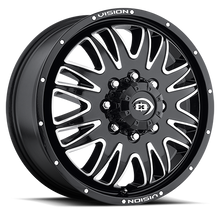 Load image into Gallery viewer, 401H2880SBIRS - Vision 401 Rival 20X8.25 8X200 109.8mm Satin Black - Vision Wheels Canada