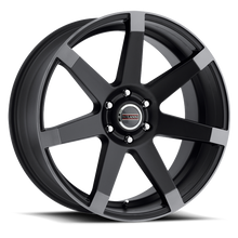 Load image into Gallery viewer, 9042V7884MBA30 - Vision 9042 Sultan 17X8 6X139.7 30mm Matte Black with Anthracite Spoke Ends - Vision Wheels Canada