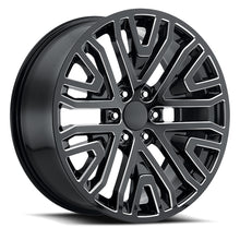 Charger l'image dans la galerie, SEV 229-6139-28 GBM - Voxx Replica SEV 22X9 6X139.7 ET 28mm Gloss Black Milled - Voxx Replica Wheels Canada