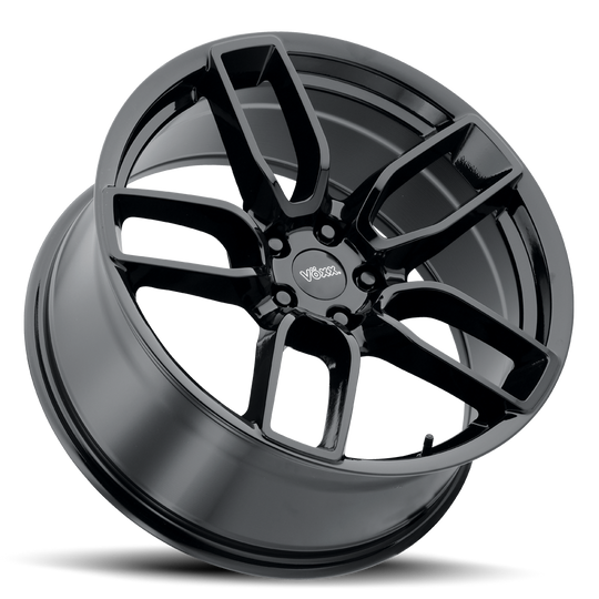 CAW 215-5115-25 GB - Voxx Replica Hellcat Widebody 20X10.50 5X115 ET 25mm Gloss Black - Voxx Replica Wheels Canada