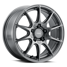 Charger l'image dans la galerie, COT 775-5001-40 GM - Voxx Road Wheels Cotto 17X7.50 5X100 / 5X114.3 ET 40mm Gunmetal - Voxx Road Wheels Wheels Canada