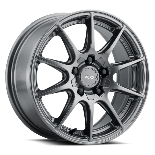 COT 775-5001-40 GM - Voxx Road Wheels Cotto 17X7.50 5X100 / 5X114.3 ET 40mm Gunmetal - Voxx Road Wheels Wheels Canada