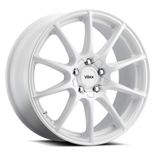 COT 880-5008-40 W - Voxx Road Wheels Cotto 18X8 5X108 / 5X114.3 ET 40mm White - Voxx Road Wheels Wheels Canada